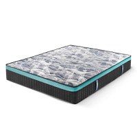 Saltea Ideal Sleep COOL MEMORY GEL POCKET 5 Zone, Arcuri individuale, spumă poliuretanica elastică, spumă cu memorie cu gel de răcire, husă CoolActive, superortopedică, Grosime 30 cm - 2
