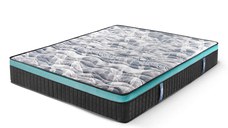 Saltea Ideal Sleep COOL MEMORY GEL POCKET 5 Zone, Arcuri individuale, spumă poliuretanica elastică, spumă cu memorie cu gel de răcire, husă CoolActive, superortopedică, Grosime 30 cm
