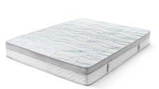 Saltea Ideal Sleep COOLTECH ALOE VERA, Arcuri Bonell, spumă poliuretanică pe multiple straturi, husă CoolTech, superortopedică, Grosime 24 cm