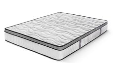 Saltea Ideal Sleep DREAM MEMORY, Arcuri Bonell, spumă poliuretanică fermă, spumă cu memorie, superortopedică, Grosime 26 cm
