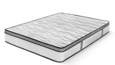 Saltea Ideal Sleep DREAM MEMORY, Arcuri Bonell, spumă poliuretanică fermă, spumă cu memorie, superortopedică, Grosime 26 cm