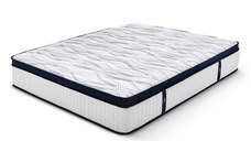 Saltea Ideal Sleep HOTEL SERIES CALIFORNIA LUX MEMORY, Arcuri Bonell, spumă poliuretanică elastică, spumă cu memorie, husă cu aerisire optimă, superortopedică, Grosime 28 cm