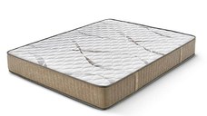 Saltea Ideal Sleep HOTEL SERIES LUX, superortopedică, cu spumă poliuretanică și arcuri, husă cu aerisire optimă, Grosime 25 cm