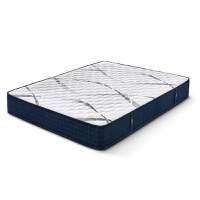 Saltea Ideal Sleep HOTEL SERIES NIGHT LUX, superortopedică, cu spumă poliuretanică și arcuri, husă cu aerisire optimă, Grosime 26 cm - 1