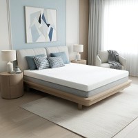 Saltea Ideal Sleep PERFECT COMFORT 4 in 1, spumă poliuretanica de susținere, spumă High Resilience, spumă cu memorie, husă detașabilă și lavabilă, superortopedică, Grosime 22 cm - 3