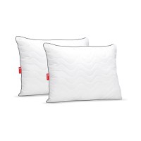 Set 2 x Perne Comfort Plus cu microfibră, husă microfibră, 50x70 cm - 1