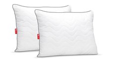 Set 2 x Perne Comfort Plus cu microfibră, husă microfibră, 50x70 cm
