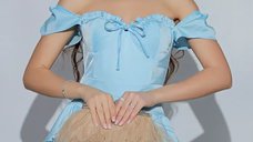 Rochia Eleganta Revenge Dress cu Volane