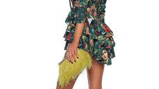 Rochie Ruffle PRINT - Eleganta si Confort