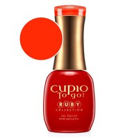 Cupio Oja semipermanenta To Go! Ruby Collection - Flame Scarlet 15ml - 1