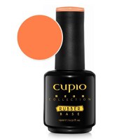 Cupio Rubber Base Neon Collection - Hot Sunset 15ml - 1