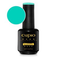 Cupio Rubber Base Neon Collection - Santorini Crush 15ml - 1