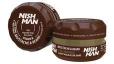 NishMan Balsam de styling fara clatire pentru barba si mustata 100ml