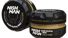 NishMan Ceara wet look Styling Gel Wax Gold One 07 150ml