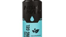 NishMan Gel exfoliant cu particule fine pentru barbati Mint Pefreshment Peel 200ml
