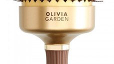 Olivia Garden Perie profesionala de par 65mm Expert Blowout Shine Wavy Bristles Gold&Brown