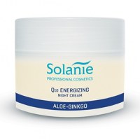 Solanie Aloe Ginkgo Crema de noapte energizanta cu coenzima Q10 250 ml - 1