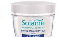 Solanie Crema hidratanta cu biotina pentru ten gras Aloe Ginkgo 50ml
