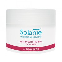 Solanie Masca cu sulf pentru ten gras Aloe Ginkgo 250ml - 1