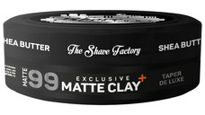 The Shave Factory Ceara mata pentru par Shea Butter 99 Matte Clay 150ml