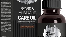 The Shave Factory Ulei pentru barba si mustata cu lemn de santal 30ml
