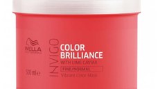 Wella Professionals Invigo Color Brilliance masca tratament par vopsit cu structura fina normala 500 ml