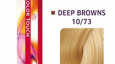Wella Professionals Vopsea de par demipermanenta Color Touch 10/73 blond luminos deschis castaniu auriu 60ml