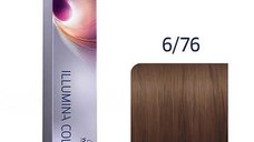 Wella Professionals Vopsea de par permanenta Illumina Color 6/76 blond inchis maro violet 60ml