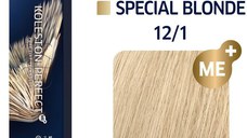 Wella Professionals Vopsea de par permanenta Koleston Perfect Special Blonde 12/1 blond cenusiu 60ml