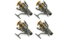 Kit 4 Mulinete Diamant Alb KT6000A, Baitrunner, 9+1 Rulmenti