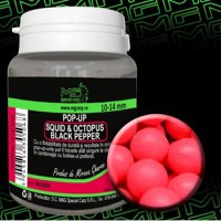 Pop-Up Squid&Octopus Black Pepper 10-14mm - 1
