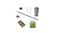 Set pescuit cu varga telescopica  Mistral din carbon  juvelnic cu 3 cercuri si accesorii