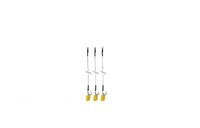 Set porkarpfishing cu 3 carlige legate echilibrate cu porumb flotant siliconat - 1