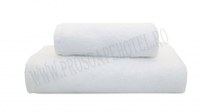 12 seturi prosoape Lux Alb 680gr/mp-gros - 2 dimensiuni - 2