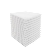24 Prosoape Mana 30x30cm 550gr/mp Alb Optic - 1