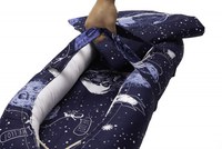 Baby Nest Somnart: Cosulet bebelusi + Salteluta 42x84x2 cm + Paturica 70×70 cm model Cosmos - 3