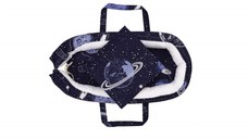 Baby Nest Somnart: Cosulet bebelusi + Salteluta 42x84x2 cm + Paturica 70×70 cm model Cosmos