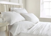 Lenjerie de pat hotel RANFORCE 140 g/mp alb pur (Dimensiune lenjerie: King Size (pat matrimonial)) - 1