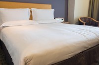 Lenjerie de pat hotel RANFORCE 140 g/mp alb pur (Dimensiune lenjerie: Single (pat o persoana)) - 2