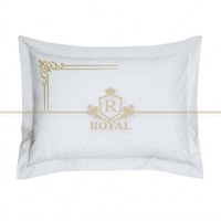 Lenjerie Pat Dublu cu Fete de perna brodate - Model 22 (Material: Ranforce, Dimensiune Pat: Pat Dublu) - 1