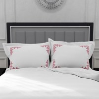 Lenjerie SATEN - 155gr/mp - Matrimoniala - Broderie Plume - 2