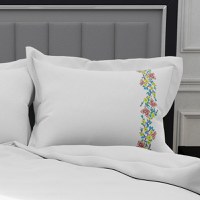 Lenjerie SATEN - 155gr/mp - Matrimoniala - Broderie Spring - 1