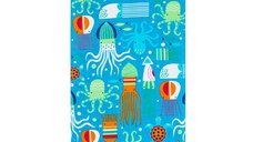 Prosop plajă 70x152cm Model Caracatita