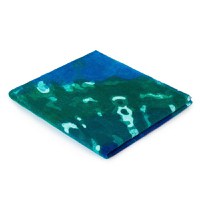Prosop plajă 70x152cm Model GREEN TIE DYE - 5