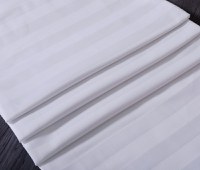 Set 10 Lenjerii de pat Hotel - DAMASC GROS Dungat 150 g/mp - dunga 2,7 cm - Single - 6