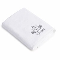 Set 2 Prosoape baie Brodate Alb cu broderie Azur, Royal Home, bumbac 100% - 3