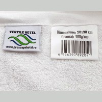 Set 6 Prosoape fata Alb 400gr/mp - 2