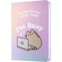 Agenda de buzunar Pusheen 2025/2026 Academic Diary Week to View 17 Months - 1
