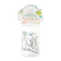 Biberon cu Gat Larg 240 ml Tetina din Silicon 3 Pozitii Little Treasures - 3
