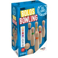 Bowling din Lemn cu 6 Popice, 2 Bile si un Sac de Transportat, Cayro - 1